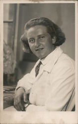 Photo of Man In Lab Coat Postcard