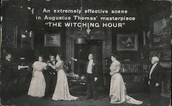 Scene from "The Witching Hour", now Playing at the Garrick Theatre Postcard