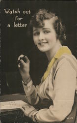 Watch Out For a Letter Postcard