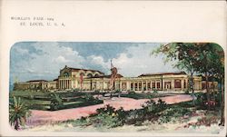 Palace of Fine Arts Postcard