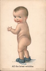 Nude Baby Standing Charles Twelvetrees Postcard Postcard Postcard