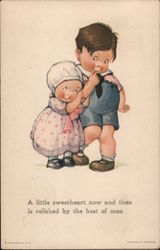 A Little Sweetheart Now and Then Is Relished by the Best of Men Children Charles Twelvetrees Postcard Postcard Postcard