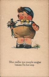 She Calls me Maple Sugar 'cause I'm Her Sap Charles Twelvetrees Postcard Postcard Postcard