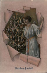 Hauskaa Joulua (Finland) Postcard