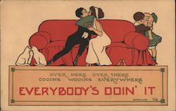 Everybody's Doin' it Postcard