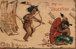 To My Valentine Postcard