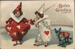 Love's greeting Postcard