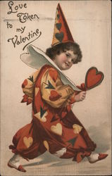 Love Token To My Valentine Postcard