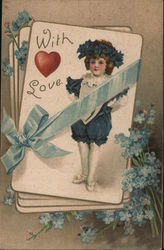 Valentine's - With love Postcard