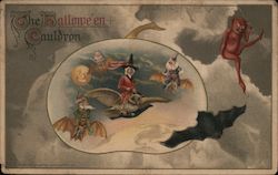 The Halloween Cauldron Postcard