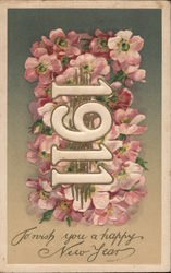 To Wish You a Happy New Year 1911 Postcard