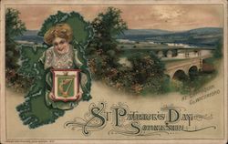 St. Patrick's Day Souvenir Postcard