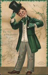 The top o' the Mornin' to You St. Patrick's Day Ellen Clapsaddle Postcard Postcard Postcard