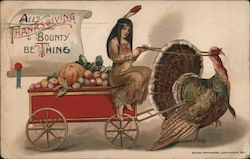 All Thanksgiving Bounty Be Thine Postcard