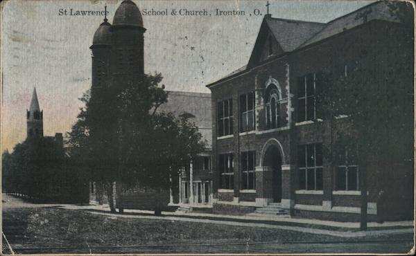 St. Lawrence High School and Church Ironton Ohio