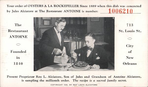 Restaurant Antoine New Orleans Louisiana