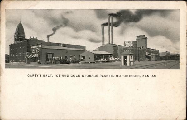 Carey's Salt, Ice and Cold Storage Plants Hutchinson Kansas