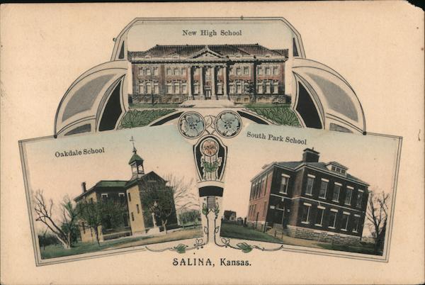 New High School, Oakdale School, South Park School Salina Kansas
