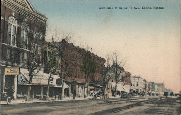 West Side of Santa Fe Ave. Salina Kansas