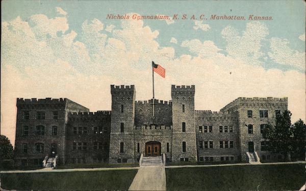Nichols Gymnasium, K.S.A.C. Manhattan Kansas