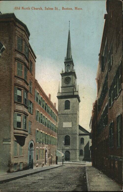 Old North Church, Salem St. Boston Massachusetts