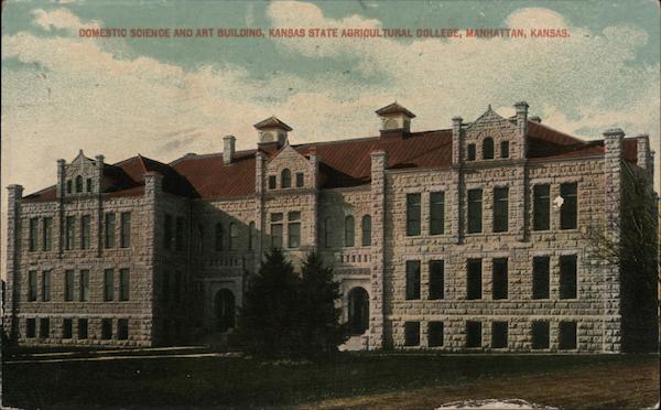 Domestic Science and Art Building, Kansas State Agricultural College Manhattan