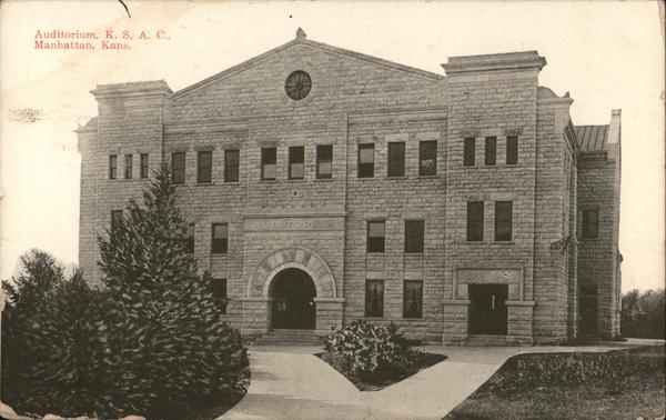 Auditorium K.S.A.C. Manhattan Kansas