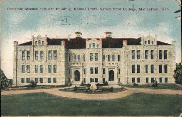 Domestic Science and Art Building, Kansas Agricultural College Manhattan
