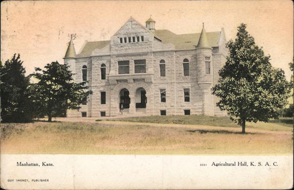 Agricultural Hall K.S.A.C. Manhattan Kansas