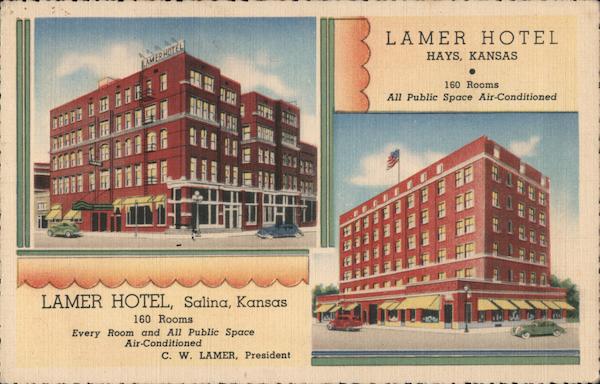 Lamer Hotel Hays and Salina Kansas