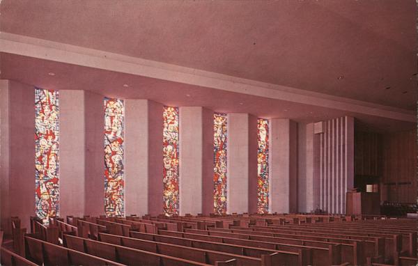 Sanctuary Windows, First Methodist Church, Ninth and Merchant Streets Emporia Kansas
