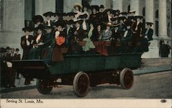 Sightseeing in St. Louis, MO Postcard