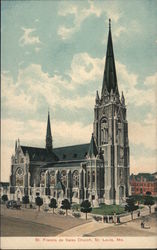 St. Francis de Sales Church St. Louis, MO Postcard Postcard Postcard