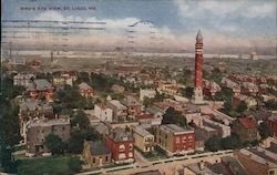 Bird's Eye View Postcard