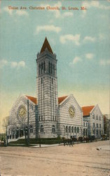 Union Ave. Christian Church Postcard