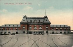 Union Station Salt Lake City, UT Shiplers Postcard Postcard Postcard