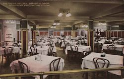 Emery's Cafeteria, Basement Rex Theatre Postcard