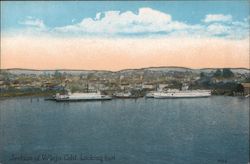 View Looking East Vallejo, CA Postcard Postcard Postcard