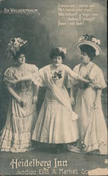 Heidelberg Inn: Ein Walzertraum Actresses Postcard