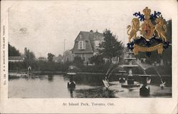 At Island Park Postcard