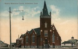 Wesley Methodist Church Postcard