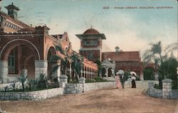 Public Library Postcard