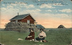 Wise Virgins on their 3000 Claim - Homesteaders Postcard