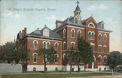 St. Mary's Hospital Emporia, KS Postcard Postcard Postcard