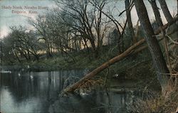 Shady Nook, Neosho River Postcard