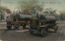 Auto Street Sprinklers Postcard