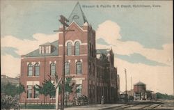 Missouri & Pacific R.R. Depot Postcard
