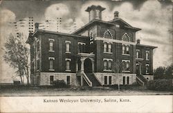 Kansas Wesleyan University Postcard