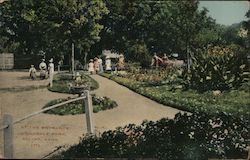 At the Entrance to Oakdale Park Salina, KS Postcard Postcard Postcard