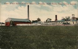 Plant of The Slaina Vitrified Brick Co., Capacity 40,000 Bricks Daily Postcard
